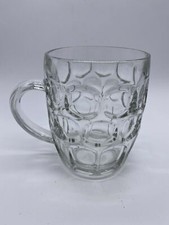 Traditional Retro Style Dimpled Handled Pint Mug 