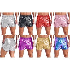 Mens Shiny Metallic Booty
