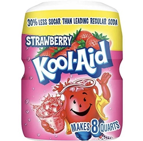 Kool aid strawberry drink mix - aid,