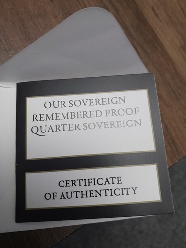 Gold poof our sovereign - gold,