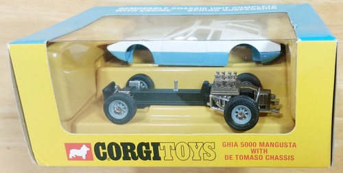Corgi ghia 5000 mangusta with - corgi,