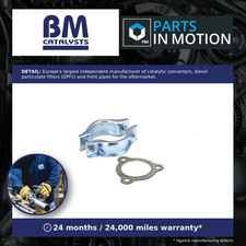 Catalytic Converter Fitting Kit fits VOLVO C70 Mk1 2.4 97 to 98 BM Quality New