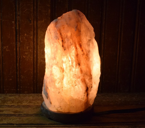 Pink himalayan rock salt lamp - pink,