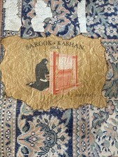 Sarook kashan antique rug - ,