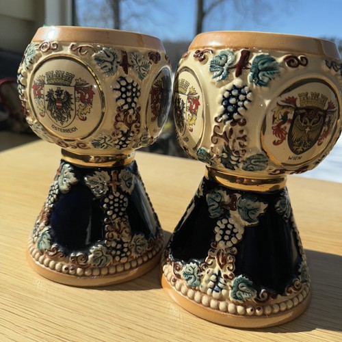 Pair vienna music - box, reuge