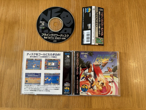 Neo geo flying power disc - geo,