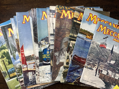 Meccano magazines bundle - 15,