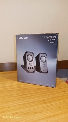 New bush speakers 2x - bush, 4w