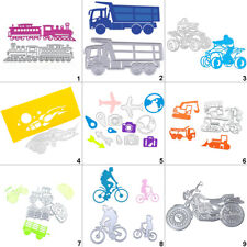 Tractor Car Cutting Dies Metal Stencil DIY Scrapbook Album Paper Card Bike Truck