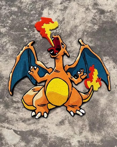 Handmade dragon tufted - dragon, custom