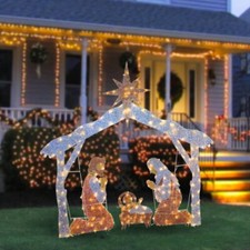 Light-Up Nativity Scene