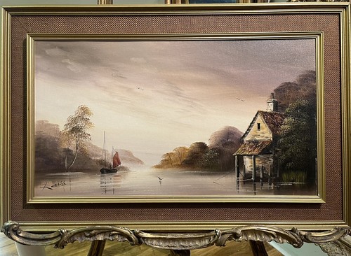 Oil painting mike kerris - oil,