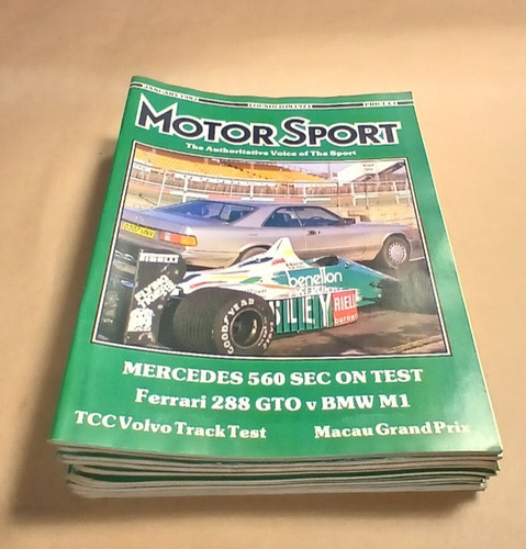 1987 motor sport magazine - 1987,