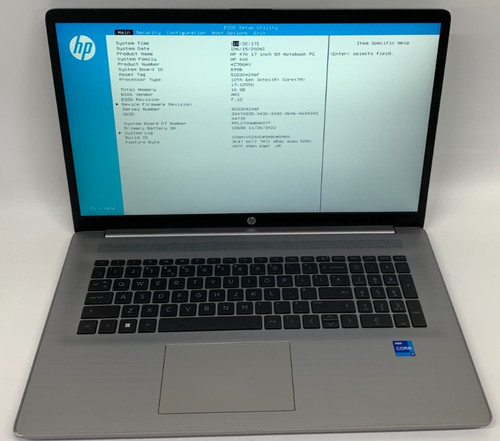 470 notebook 3 i7 - 17.3",