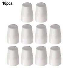 Radiator Valve Cap Replacement 10 Pack Easy PushFit Installation White