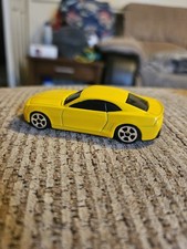 Maisto 2008 Chevrolet Camaro Concept Yellow Toy Car