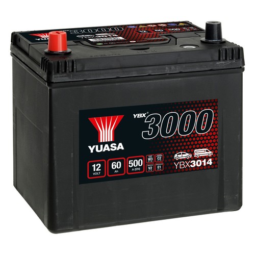 Yuasa car battery 12v - 12v, 60ah