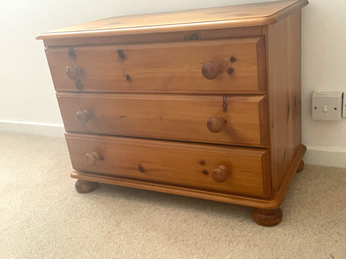 Wood drawer chest drawers - wood, 3