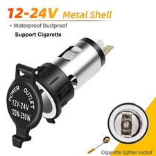 12V USB Car Cigarette Lighter