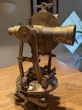 Antique brass theodolite - antique,