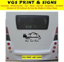 YOUR CHOICE OF TEXT CAMPERVAN