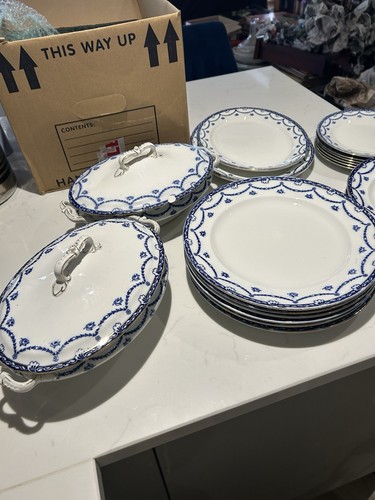 Semi porcelain english dinner - semi,