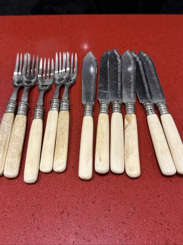 Vintage art deco cutlery - deco,