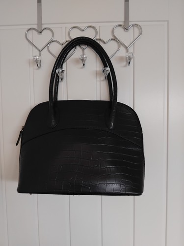 Black leather lloyd - black,