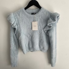Bershka Baby Blue Soft Fluffy