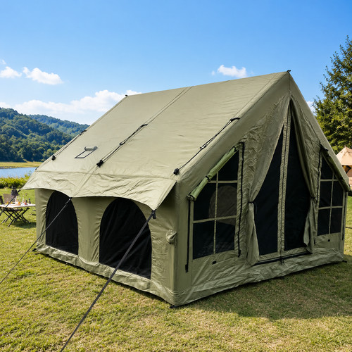 Inflatable tent person - tent, 4-6