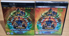 Thor Ragnarok 4K Ultra HD UHD + Blu Ray Brand New & Sealed With Slipcase
