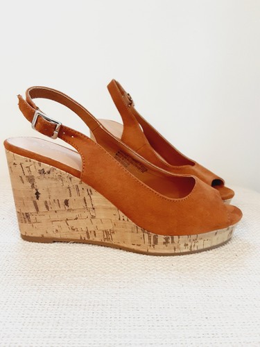 Matalan tan wedges shoes - wedges,