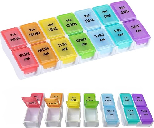 Day pill box - with, 14