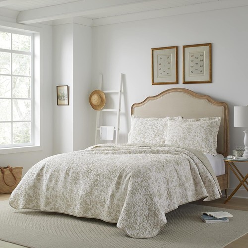 Laura ashley cotton bedspread - laura,