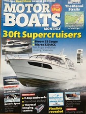 Bayliner 642, Bavaria Sport 39, Hardy 32 articles in Motor Boats Monthly (01/13)