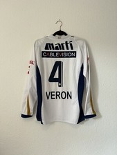 Match Worn VERON 4 Pumas Football Shirt Mens M Lotto MEXICO