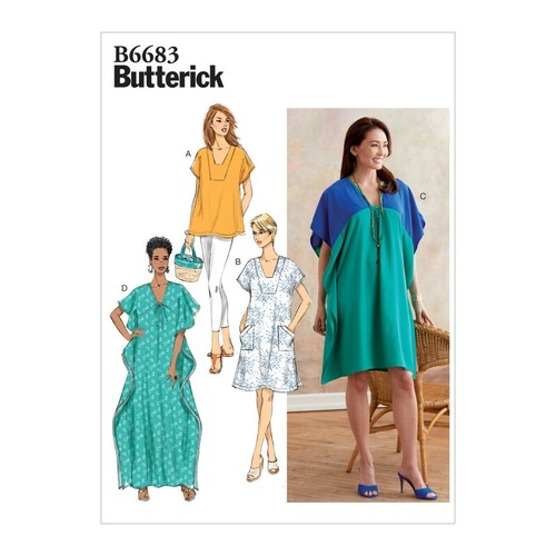 Butterick sewing pattern b6683 - sewing,