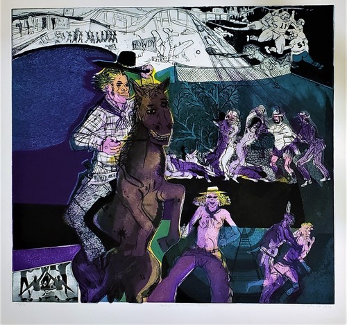 Warrington colescott color - colescott,