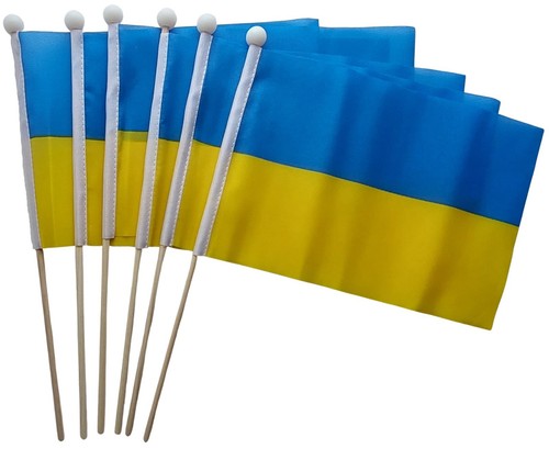 Ukraine hand flag pack - flag, 6
