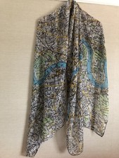 London Map Scarf Shawl 200 cm X 100cm