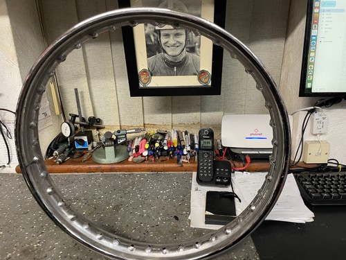 Bsa bantam front wheel - , rim