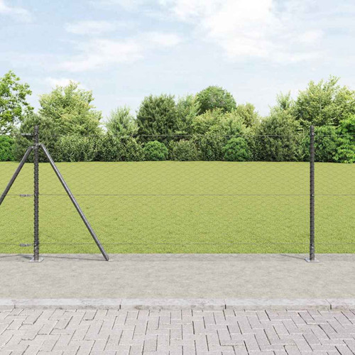 Fence post grey - pvc, x