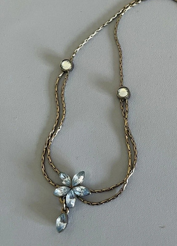 Vintage double strand drop - strand,
