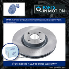 2x Brake Discs Pair Vented