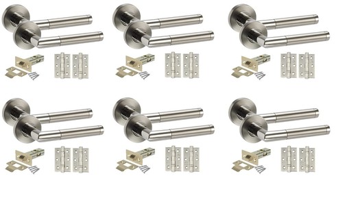 Set door handles rose - 6,