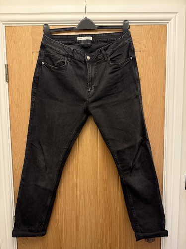 Zara man washed grey denim - washed,