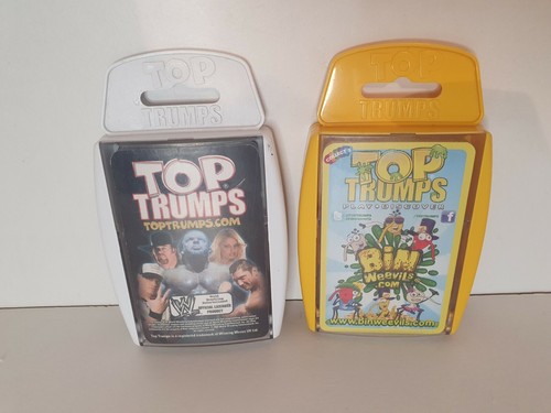 Top trumps card game - game, job