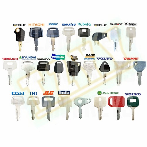 Heavy equipment keys - 25,