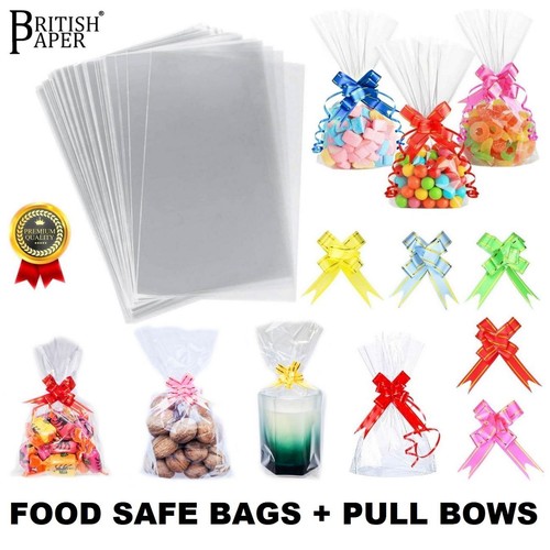 Clear cellophane sweet - sweet, bags