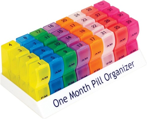 One month pill organiser - month,
